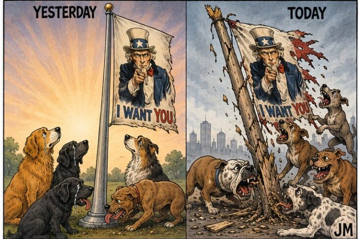 The illusion of fighting for one’s country 